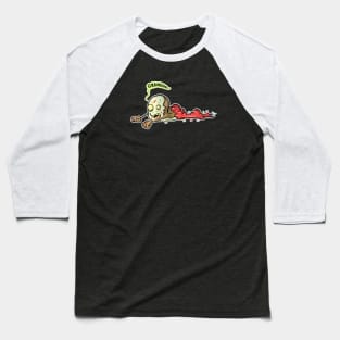 Zombie Donut Baseball T-Shirt